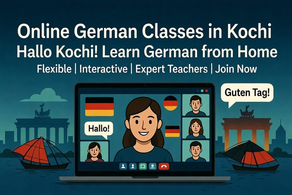 online german class in Kochi,